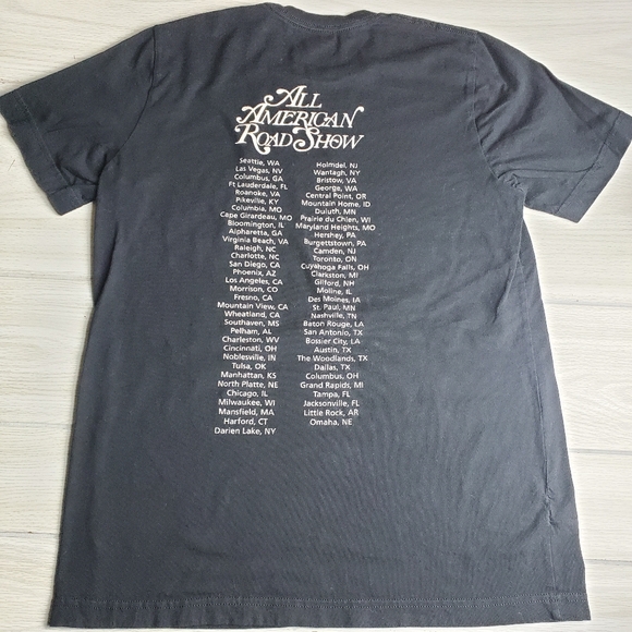 Read Desc. Ladies 2021 Chris Stapleton All American Road Show Tour Shirt sz Med. - Picture 4 of 8